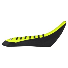 Enjoy Mfg Suzuki Quadsport Z250  LTZ 250 Seat Cover 2004-2009 BLK/NEON YELLOW/BLK rib #246