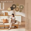 Round Bohemian Rustic Wall Decor Living Room Bohemian Wall Decor