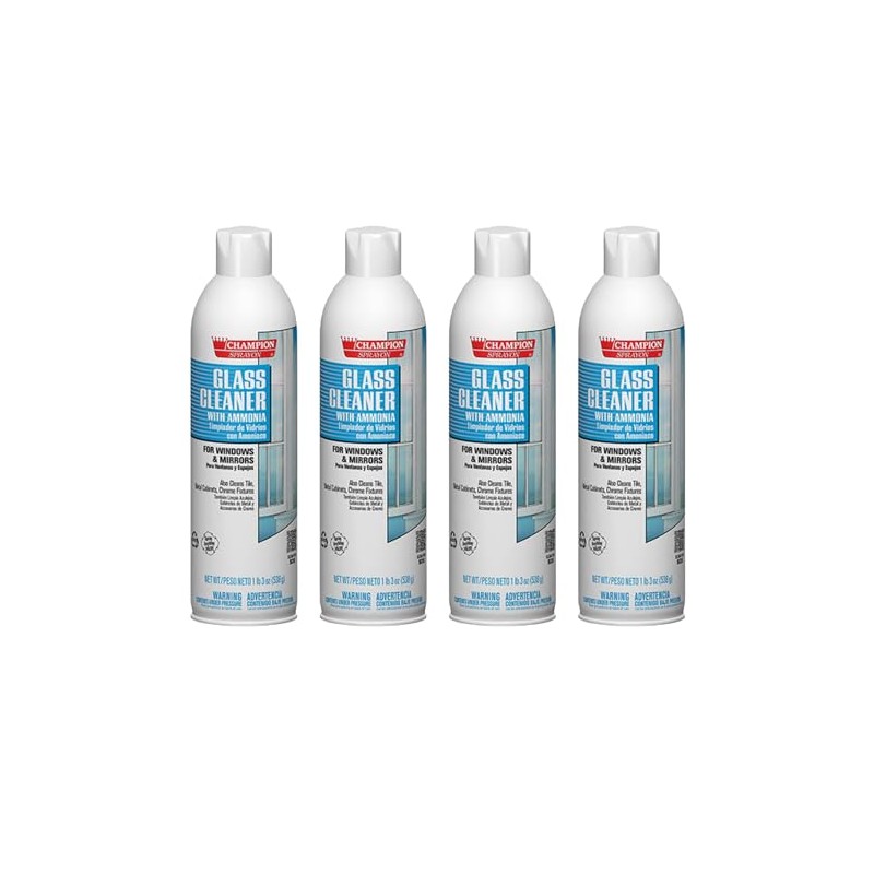 Chase Products Co Champion Sprayon Glass Cleaner with Ammonia. 4-19