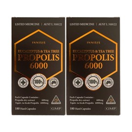 시니케어 프로폴리스 유칼립투스 티트리 6000mg 180x2 Sinicare Propolis Eucalyptus Tea Tree 6000mg 180x2