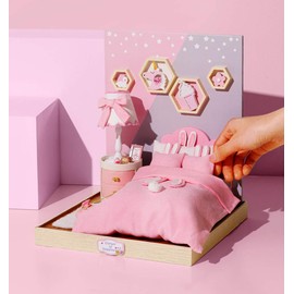 Flever Dollhouse Miniature DIY House Kit Creative Room with Furniture for Romantic Artwork Gift (Crushing Moment)