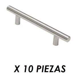 LIZOFERTAS Jaladeras En Barra Moderna 31.6cm Acero Inox Paquete 10