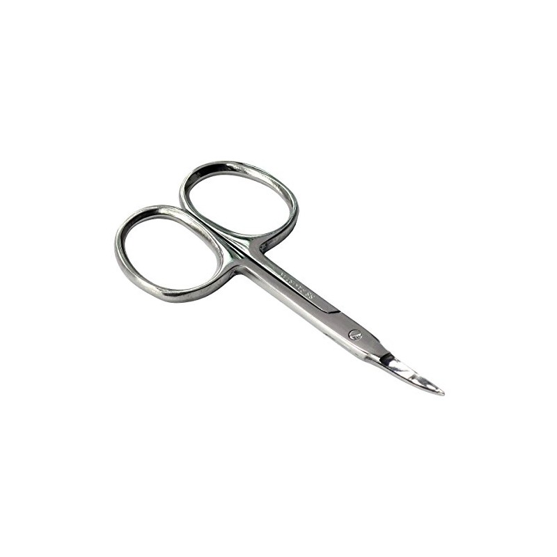 HTS 182C4 3.75" Curved Stainless Steel Cuticle Scissors