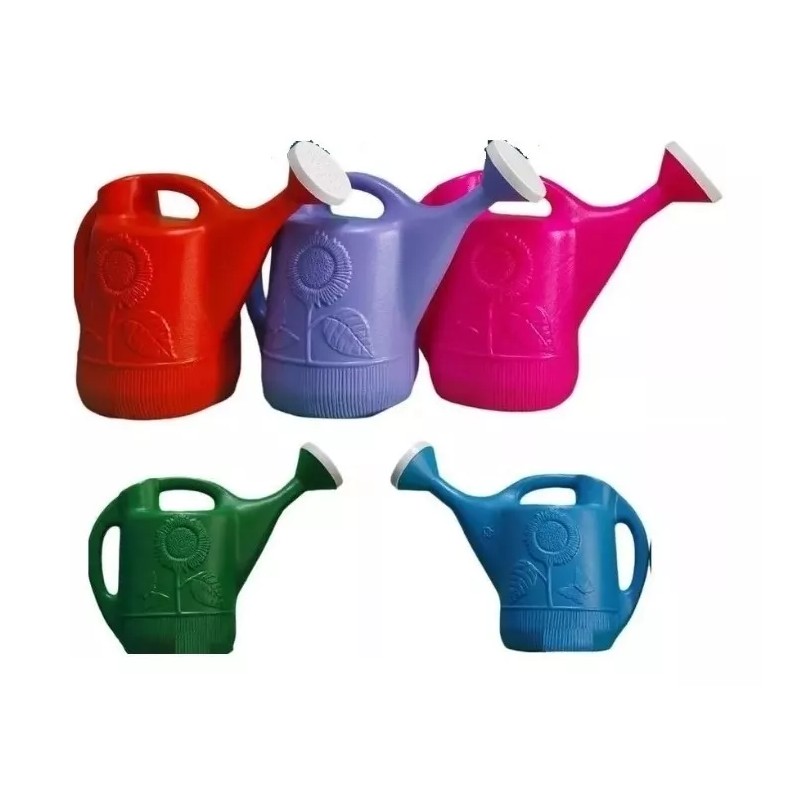 Plástico genérico Regadera Gigante De Plástico Para Jardín Capacidad 6litros