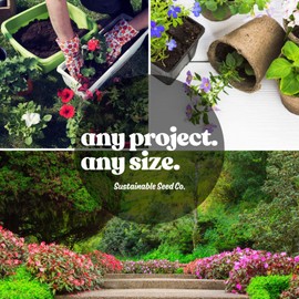 Pollinator Wildflower Seeds Bulk - 5 Lb ~3,200,000 Bulk Wildflower Seeds - Hummingbird & Butterfly Flower Seeds - 23 Varieties of Pure Non-GMO Bulk Flower Seeds for Planting - Perennial & Annual