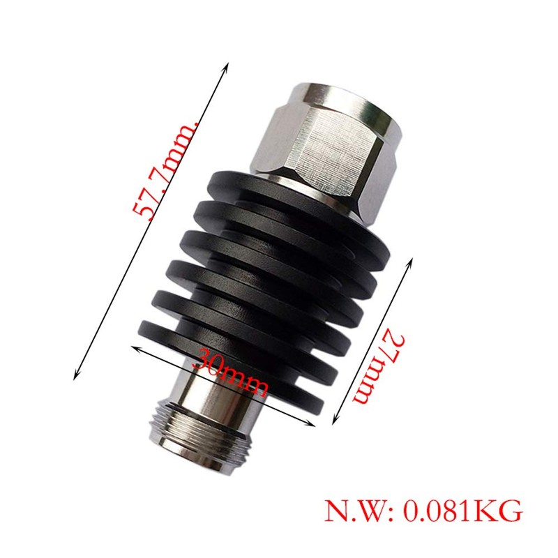 BECEN 6dB 10W N Fixed Damper - 10W N Connector