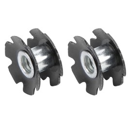 Bicycle Fork Star Nut, bicycle headset star nut 23.6MM Cycling Headset Star Nut Bike Front Fork Headset Mountain Road Bicycle Steer Tube Bike Headset Star Nut