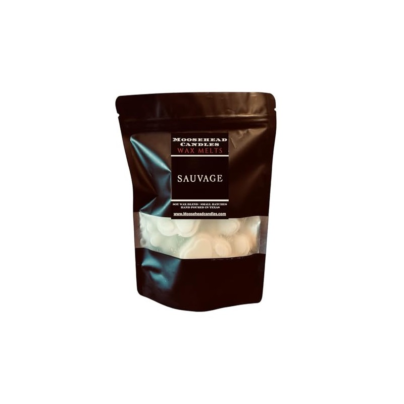 Moosehead candles Sauvage Scented Wax Melts, 10 Count, 1oz Each,