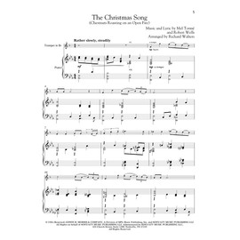 Christmas Songs for Classical Players - Trumpet and Piano 12 Holiday Favorites Book/Online Audio