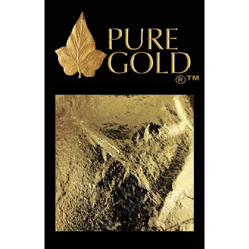 24CT Gold leaf on base Gilding - 80 Gold sheets,