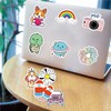 EUZUXU 100 Pcs Vsco Sticker Aesthetic Sticker Set, Waterproof Stickers,