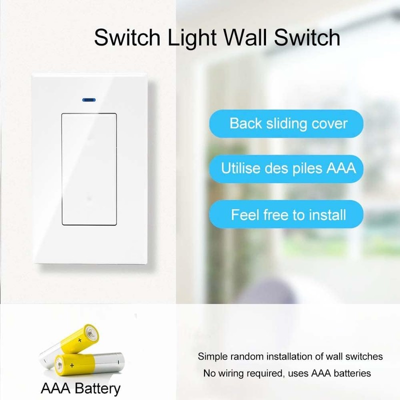 QIACHIP Ewelink 2.4G Wireless Remote Control Light Socket E26 E27