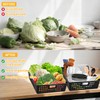12 Pcs Plastic Storage Baskets Bulk 14 x 10 In