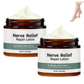weispo 2PCS Nerve Cream,Neuropathy Lotion with Arnica,Natural Soothing For Joint,Daily Nourishment for forKnee, Hands, Feet & Legs