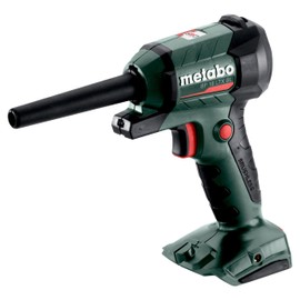 metabo Cordless Blow Gun BP 18 LTX BL - 18 V, Brushless Motor, 0.7 m³/min Air Volume, 122 m/s Air Speed, LED Work Light - Versatile for Cleaning, Blowing, Inflating and Deflating