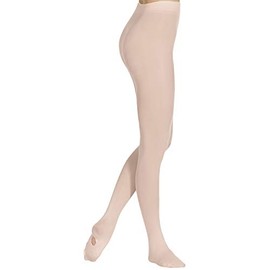 EUROTARD 210 Adult Convertible Seamless Tights (Theatrical Pink, Large/X-Large)