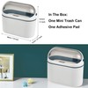 LALASTAR Lint Bin, Mini Desktop Trash Can with Lid for