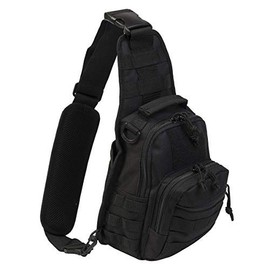 Tactical Sling Pack Military Rover Shoulder Daypack Departed Outdoor Chest Pack Shoulder Backpack for Fly Fishing Camping Hiking Trekking Bag for Men and Women