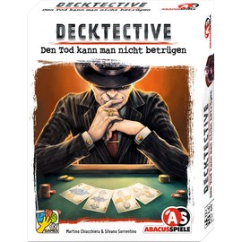 ABACUSSPIELE 38222 Decktective Den Tod kann Man Nicht betügen Las Vegas Crime Game, Card Game
