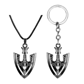 JoJo's Keyring Necklace Enamel JoJo Keyholder JOJO Jotaro Kujo Keychain JOJO Pendant Accessories