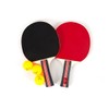 Iwana Shakehand Table Tennis Racket 3.0 (Table Tennis Racket 2 + Table Tennis Ball 3)