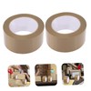 FELTECHELECTR 2pcs Heavy Duty Carton Packing Tape High Stickiness Sealing