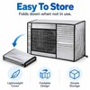 Outdoor Air Conditioner Cover with UV Protection, Water-Resistant Foil-Style Fabric,