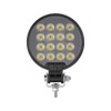 Maxxima MWL-41 Black Round 16 LED Work Light 2,100 Lumens