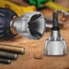 Deburring External Chamfer Tool, HSS Hex Shank Remove Burr Tools