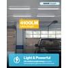 Sunco 6 Pack LED Workshop Garage White Shop Light 4FT,
