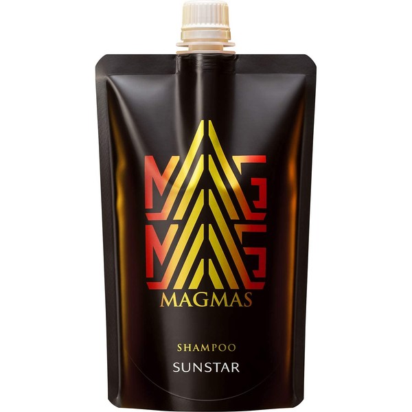 Sunstar MAGMAS Zinc Introduction Shampoo, Volume Up, Scalp, Scalp Care, Men's, Refill