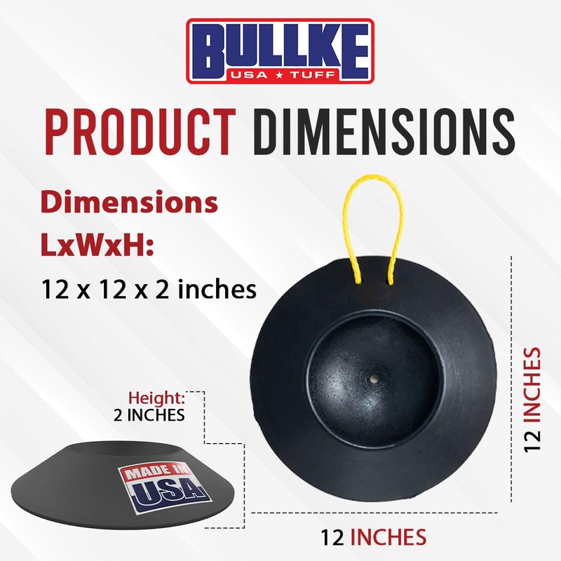 USA Made Improved Unbreakable Wheel Dock with Rope Handle –
