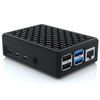 iUniker Aluminium Raspberry Pi 4 Case - Passive Heatsink Cooler
