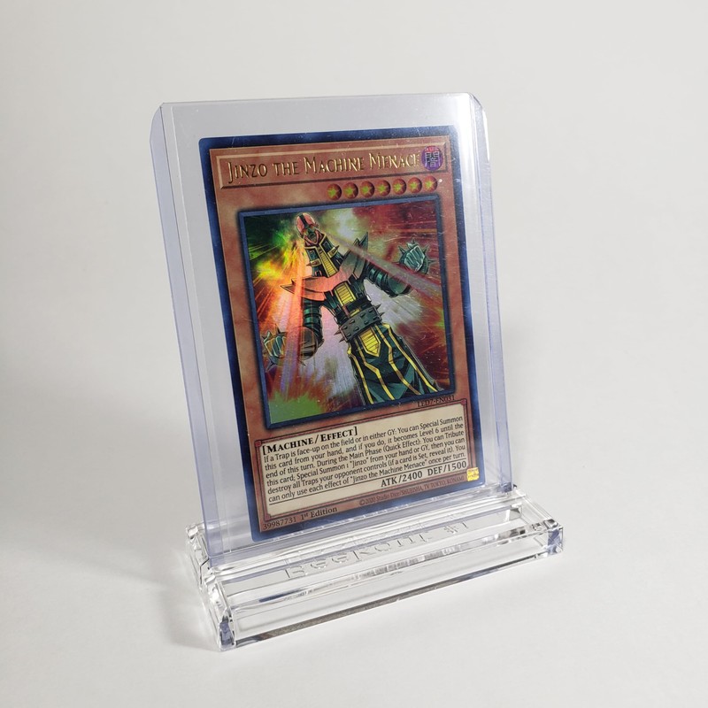 Toploader Acrylic Display Stands for Cards 5 Pack (Clear, Toploaders)