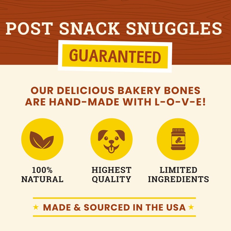 Cosmo's Snack Shack Peanut Butter Bakery Bone - All Natural