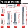 RJSPHH Compatible 12Pcs Transmission Bolt Kit Fit Replacement For Honda