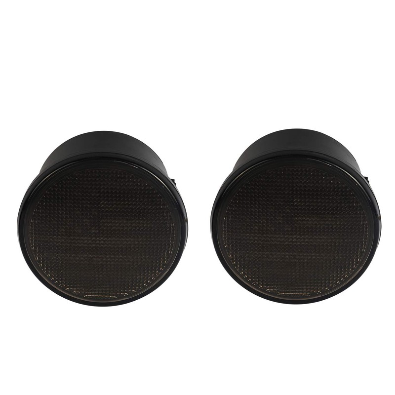 Hooke Road JK Smoked Turn Signal Light Amber LED Indicator