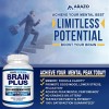 Brain Plus Arazo Nutrition 60caps Memoria, Enfoque, Claridad Sabor Sin