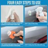 MCTRHG Adhesive Remover with Scraper & Plastic Razor Blades -