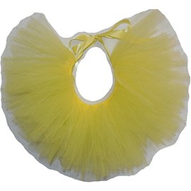 Pawpatu Handcrafted in USA Yellow Tulle Tutu for Extra Small Dogs