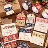 Christmas Masking Tape 12-Design Set, Gift Wrapping Journaling Decoration Deco