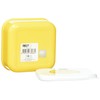 SMILEY Lunchbox, M, yellow / white