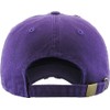 KBSV-056 PUR Panda Dad Hat Baseball Cap Polo Style Unconstructed