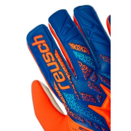 Reusch Attrakt Starter Solid Junior Grip Goalkeeper Gloves Football Gloves for Children and Teenagers for Boys Girls Suitable for All Weather Conditions and Pitch Surfaces