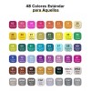 Plumones Marcadores Doble Punta 48 Colores Touch Punta Pince