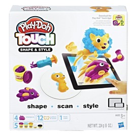 Play-Doh Hasbro B9018100 - Touch Haare Boosterset, Knete