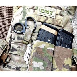 Black EMT/Paramedic Tools with Medical Bandage Scissors and Shears Including Lister Scissors, and A Hemostat Clamp Ideal Gift for Paramedics, EMT, Firefighter, Police and Nurse