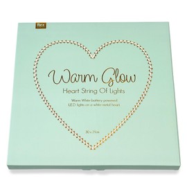 Rex London Indoor Metal Heart Led Light