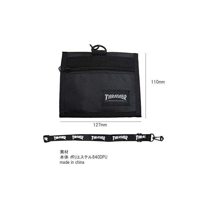 Thrasher Neck Pass Case, Thrasher Neck Piece, Name Holder, ID