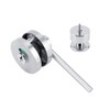 Zinc Alloy Door Lock Bolt Vacant Engaged Privacy Indicator Lock